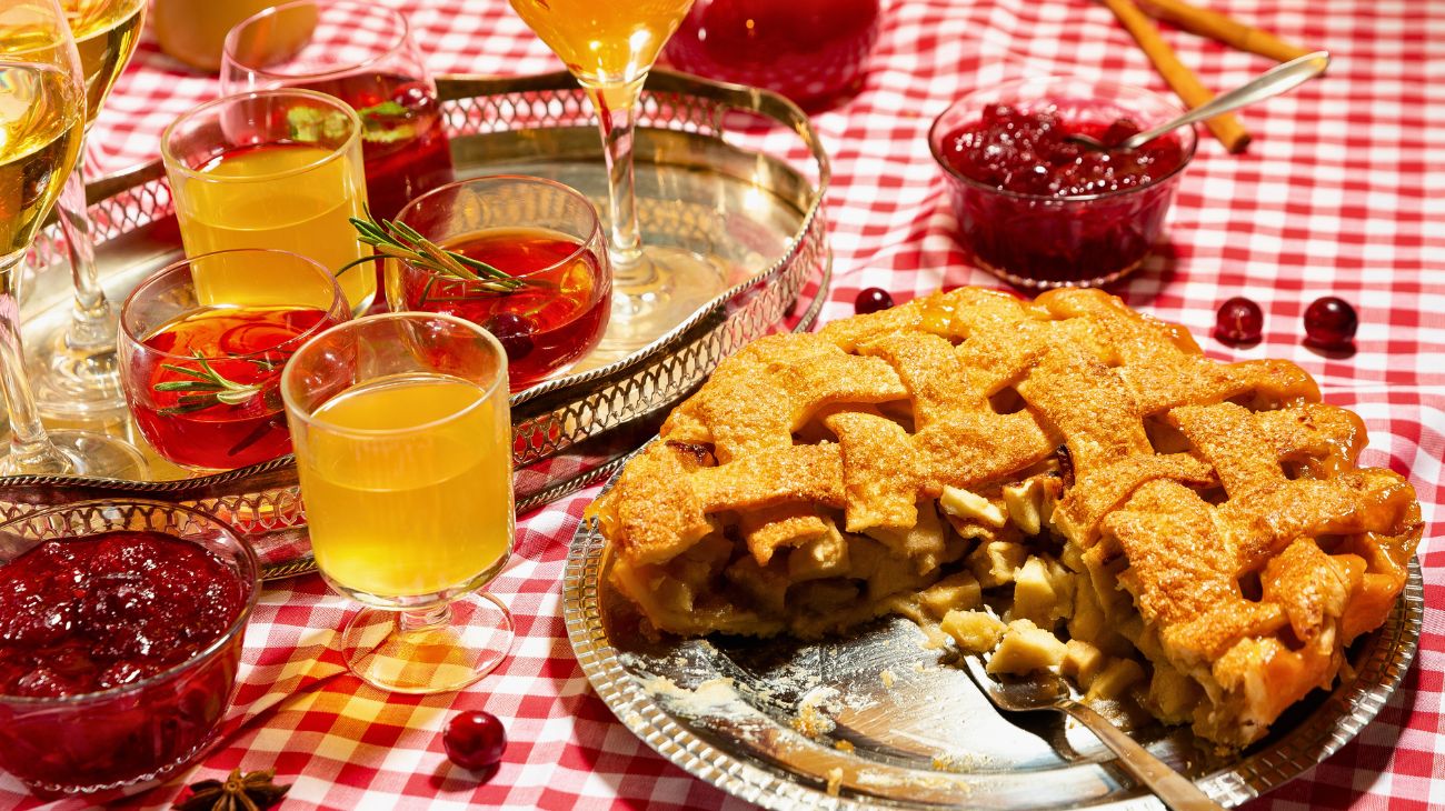 Torta di mele e nocciole